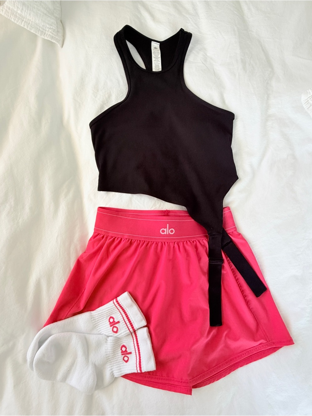 Alo Match Point Skirt with socks